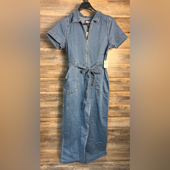 Forever 21 Pants - Forever 21 Premium 1 Piece Denim Jumpsuit NWT